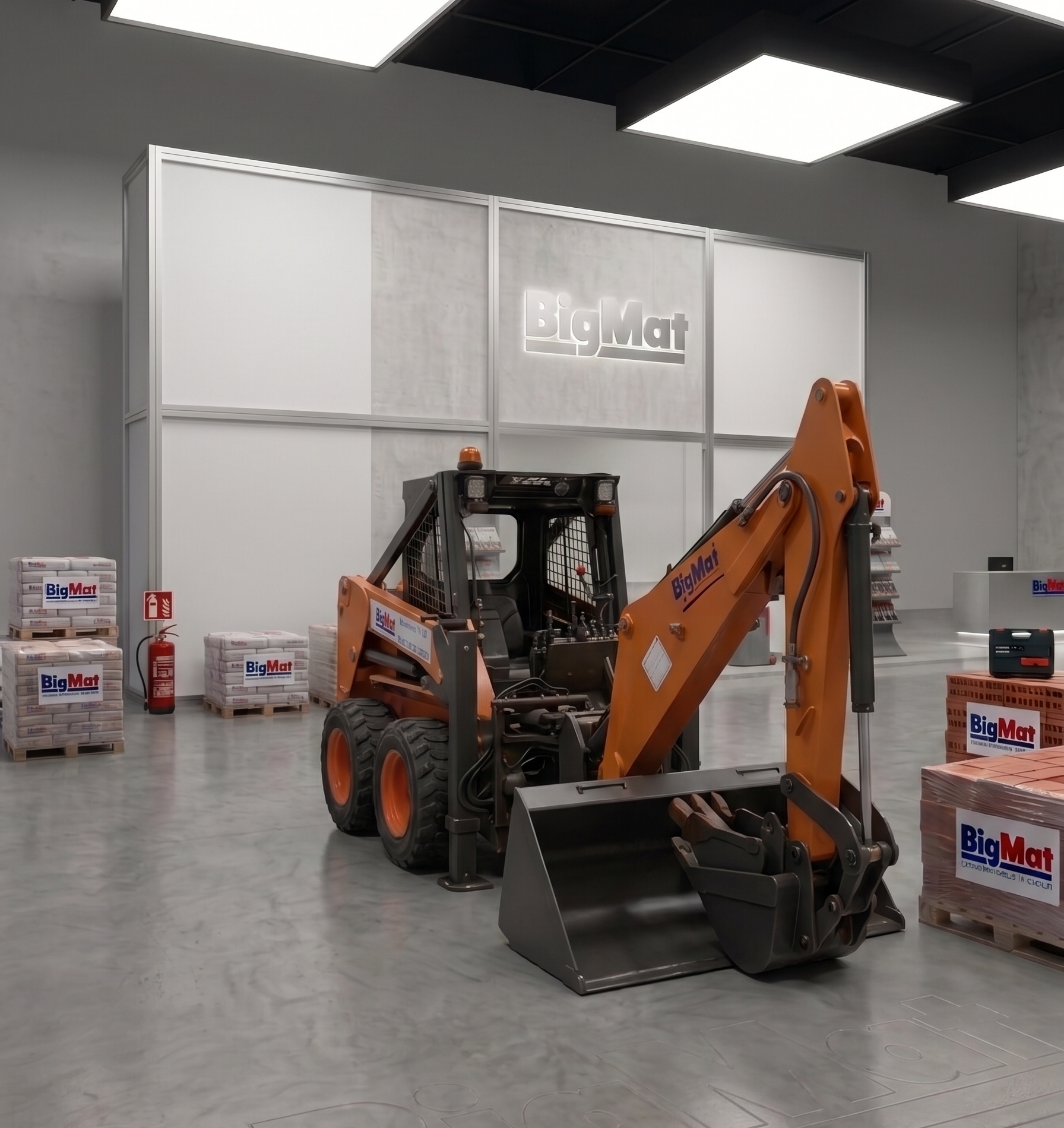 Mini excavadora